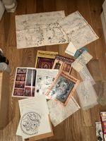 Viele verschiedene Bauernmalerei Vorlagen