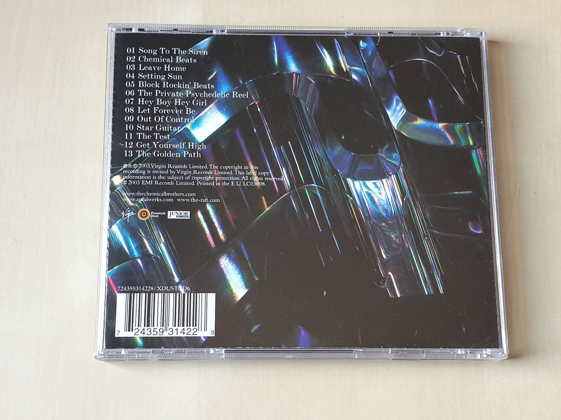 CD: Chemical Brothers Singles 93 - 03 – Usato da Stansstad venduto da collectorsshop 1