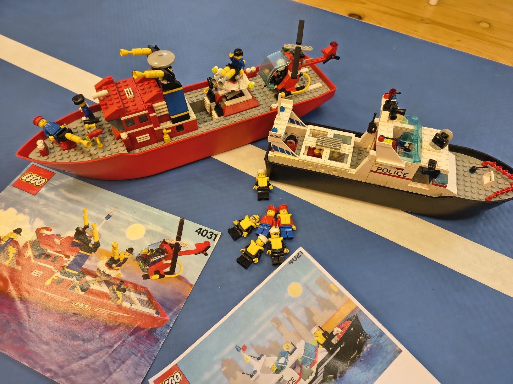 Lego Giocattoli: Lego Polizei Feuerwehr Boot – Usato da Adlikon venduto da Diewildenkerle 6