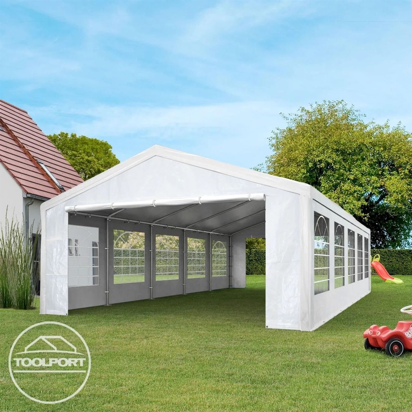 Tende & Padiglioni: Partyzelt Pavillon 4x8m Wasserdicht – Nuovo e nell'imballaggio originale da Bottighofen venduto da zaap 1