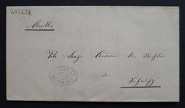 1855, Vorphila vom Amman WEGGIS LU nach Schwyz SZ
