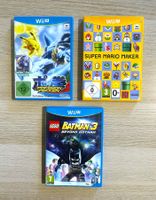 Nintendo Wii U Spielesammlung Mario, Pokemon, LEGO Batman