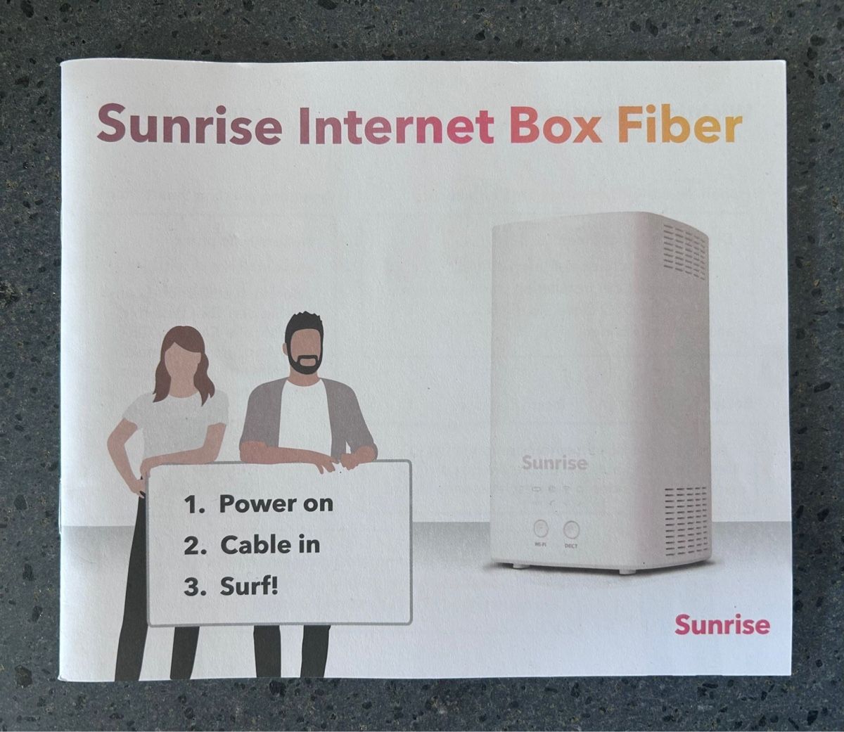 Sunrise Modems & Router: Sunrise Internet Fiber Box – Gebraucht aus Lausanne von musk-77 3