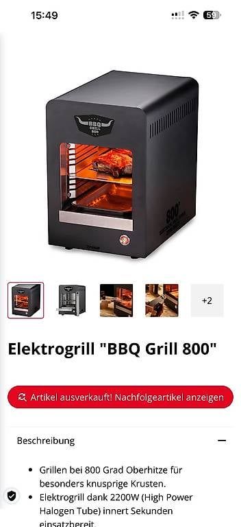 Cucine complete: Elektrogrill BBQ-Grill X800 – Usato da Reinach AG venduto da Niccis_Kreativwelt 1