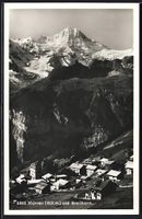 AK Mürren, Teilansicht mit Breithorn