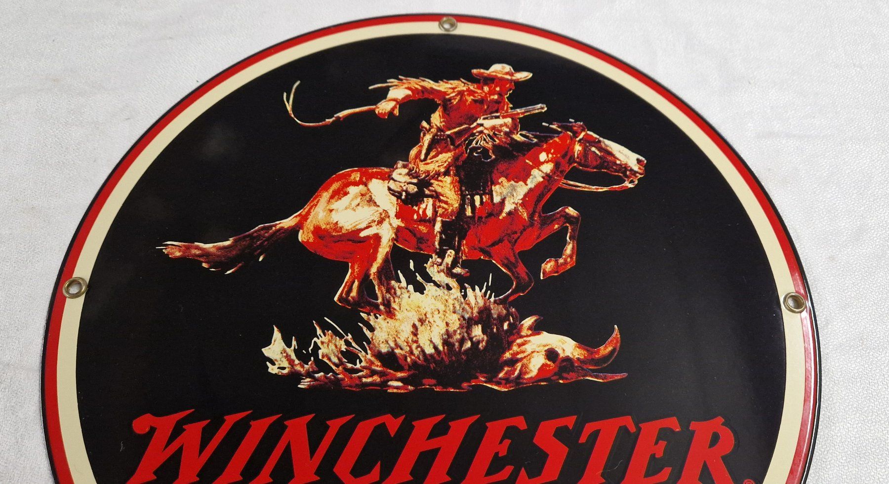 Schilder: E MAIL SCHILD WINCHESTER WESTERN – Gebraucht aus Bilten von Mic2022 2