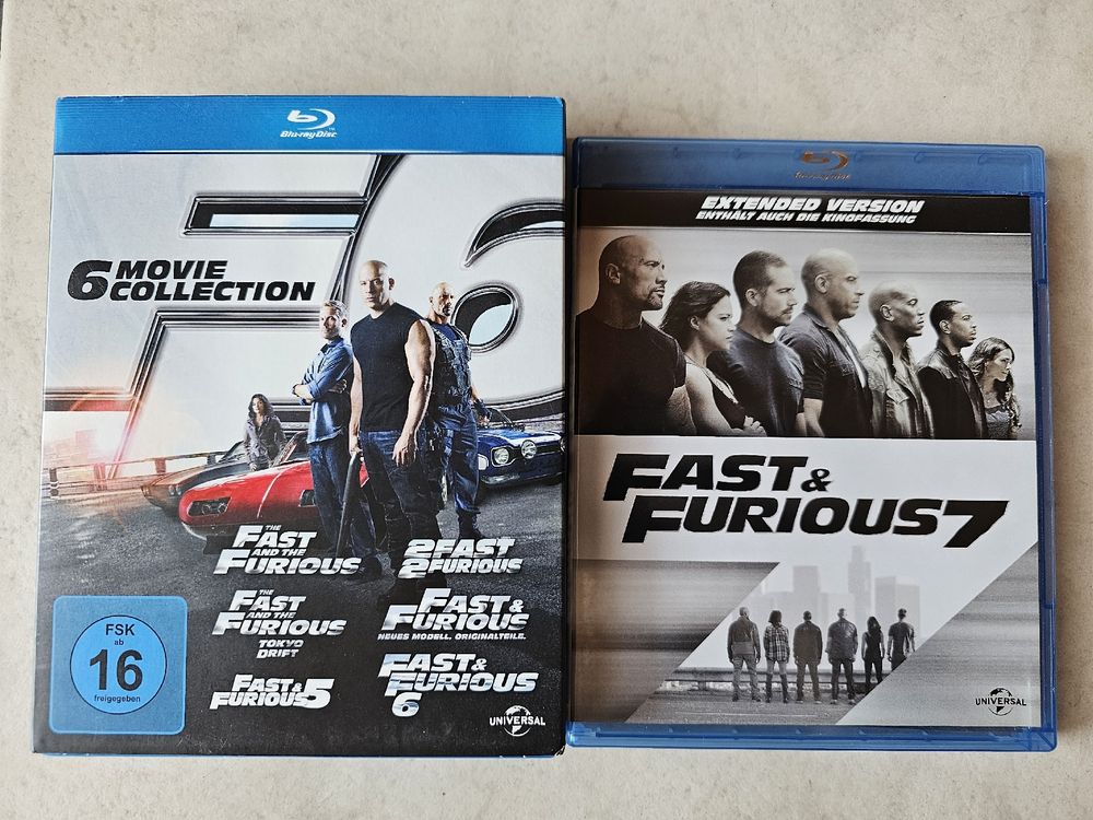 Alle Fast And The Furious Teile