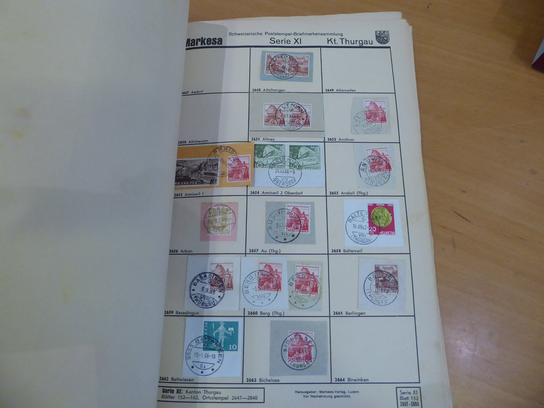 Tous les timbres: Monster Stempel Sammlung Schweiz – D'occasion à Rothrist par swisstools 3