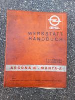 Original Oldtimer Werkstatthandbuch OPEL Ascona 16 Manta A