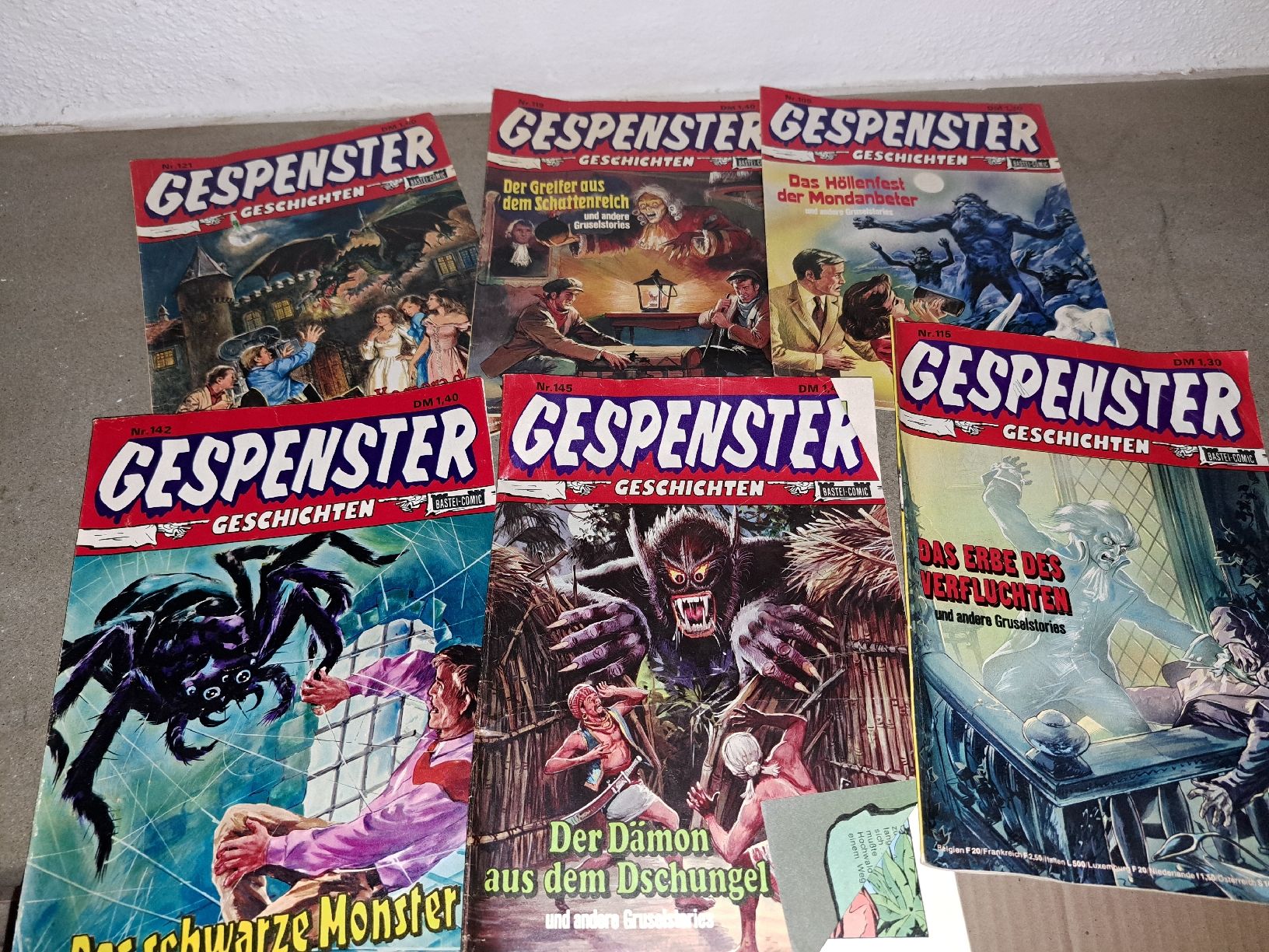 Fumetti: Gespenter Geschichten Sammlung - Vintage Horror Comics! – Usato da Kölliken venduto da Upcycling-by-Mc-TAM