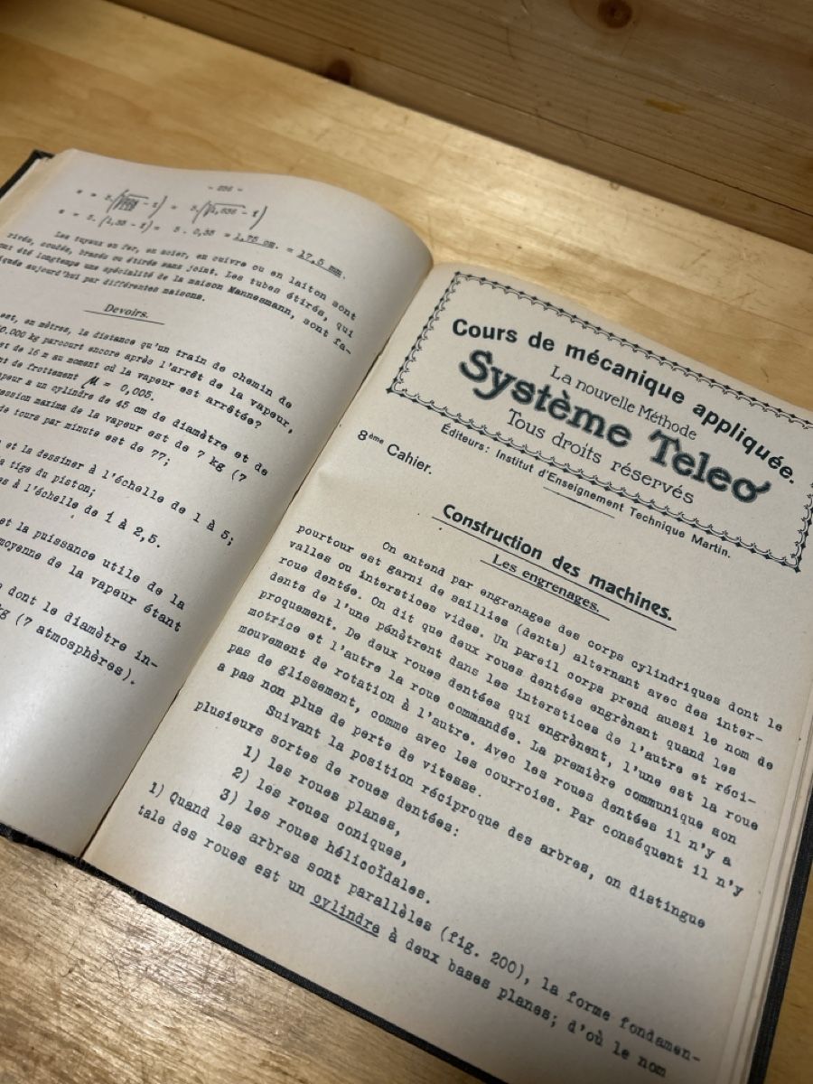 Livres: Cours de mécanique appliquée. Système Teleo. – D'occasion à Corcelles NE par Avossouhaits 2