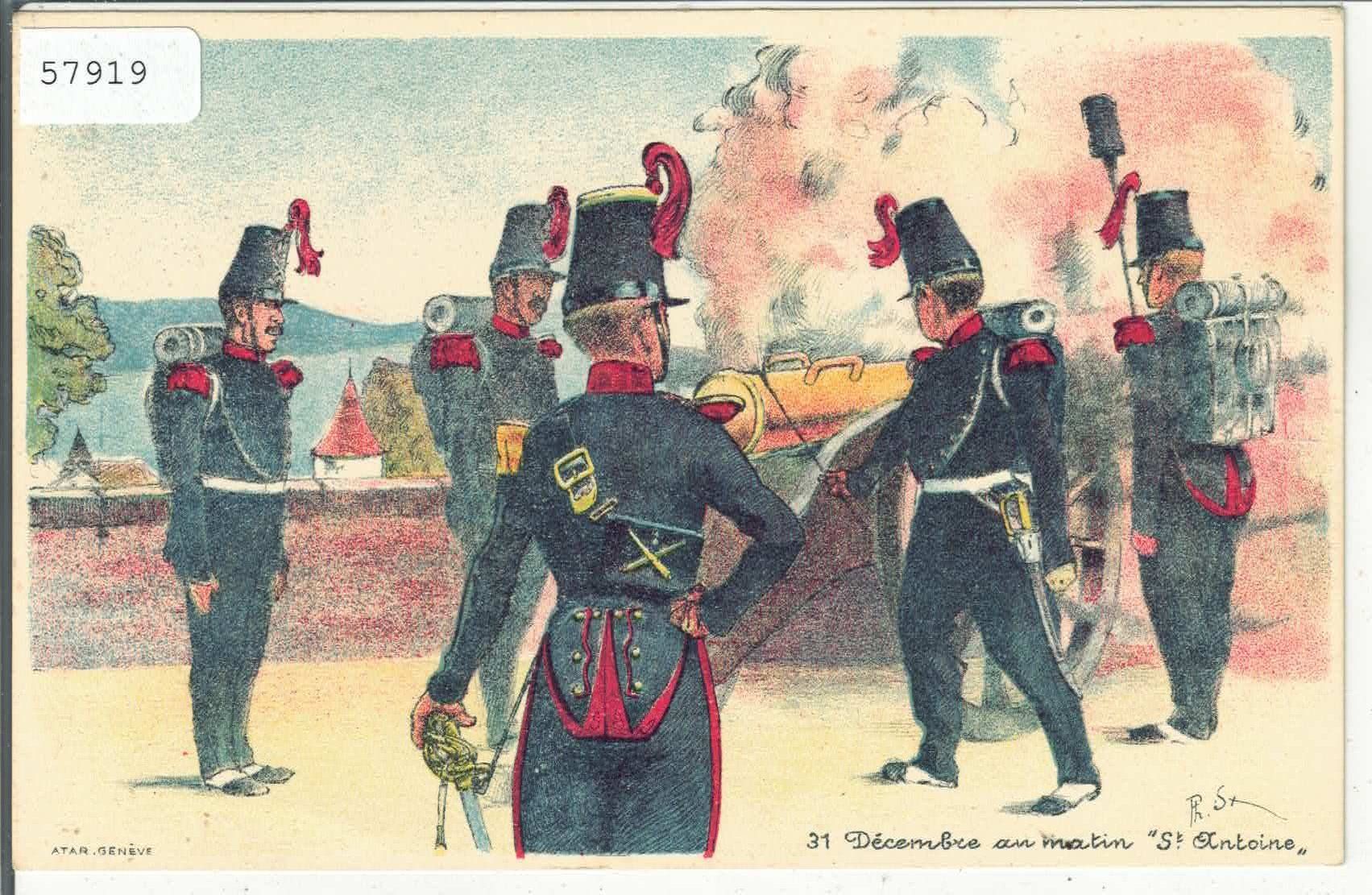 Cartoline postali: Restauration de la Republique de Geneve – Usato da Ettingen venduto da Kartenplanet