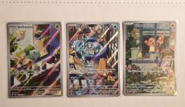 Bulbasaur Squirtle Charmander set