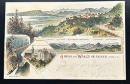 Gruss aus Walzen Litho 