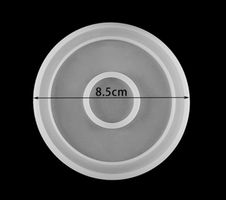 Silikonform für Resin Beton kleine runde Schale 8.5cm