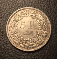 5 Francs 1851 (avec reste velours de frappe)