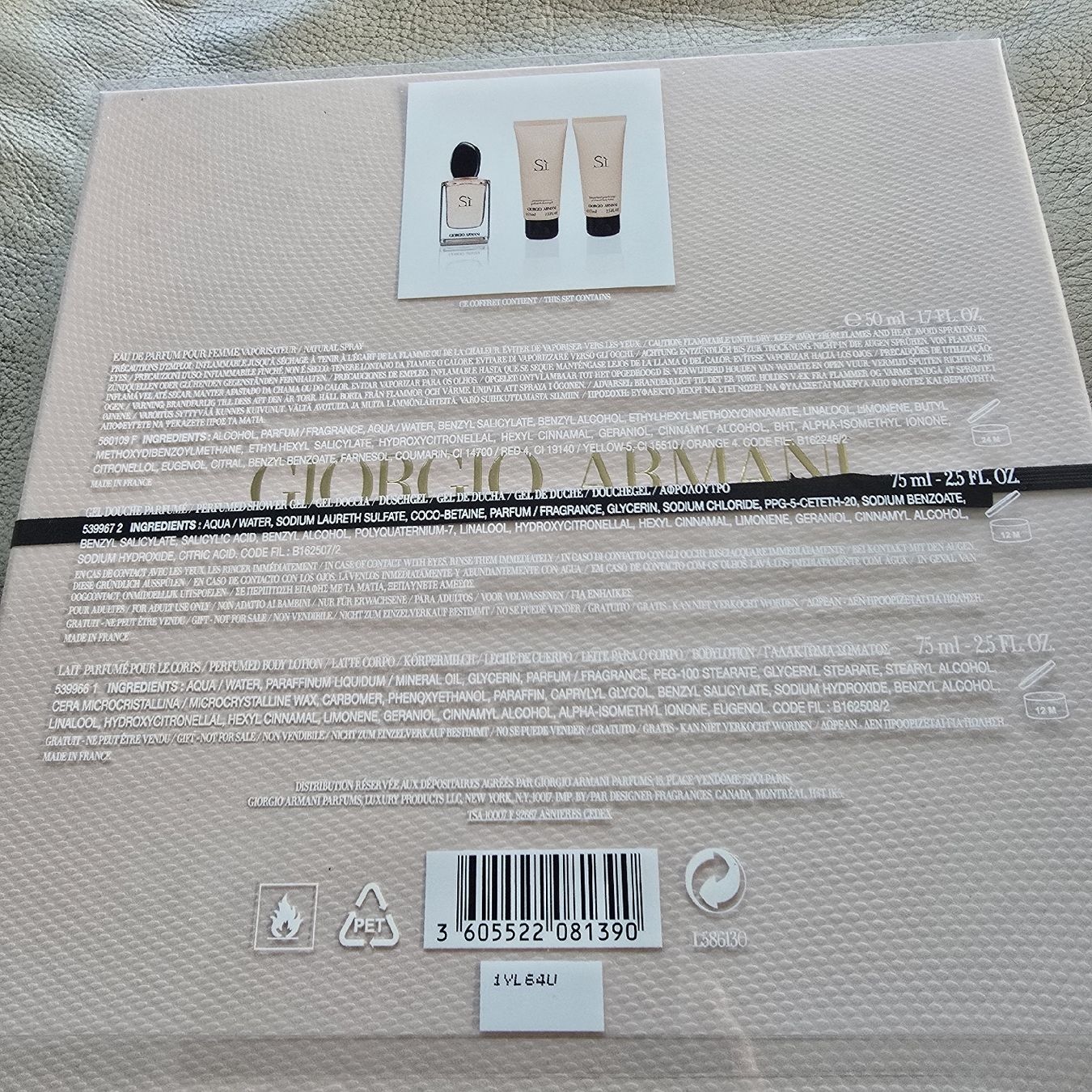 Profumi & Eau de Toilette: Giorgio Armani Si Set, Eau de Parfum, NEU & Originalverpackt – Nuovo e nell'imballaggio originale da zeiningen venduto da marianne0812 1
