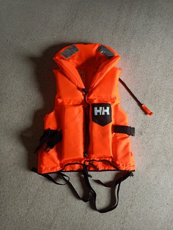 Schwimmweste Helly Hansen XS/S 40-60kg orange mit Beinschl.
