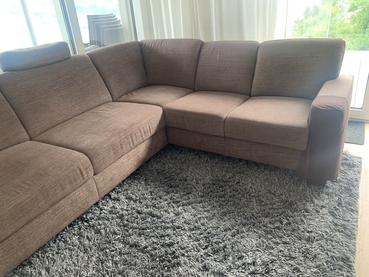 Divani: Ecksofa braun mit Schlaffunktion (Siehe Fotos) – Usato da Immensee venduto da vgitter 2
