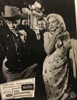 Grosse Aushangfoto, Marilyn Monroe im Kult-Film "misfits"