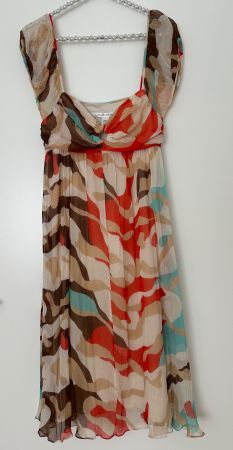 Diane von Furstenberg Seidenkleid, Gr.6,(36) Sommerlich!