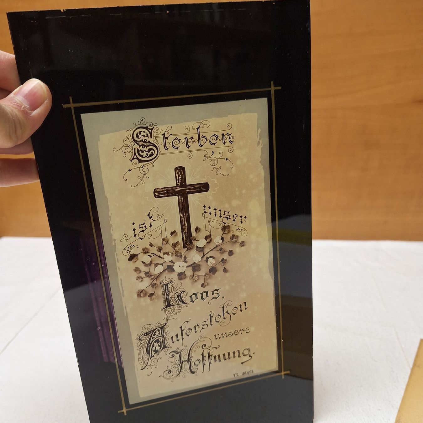 Posters & Illustrations: Versand möglich! Vintage religiöses Bild – D'occasion à Winterthur par Goldpipau 5