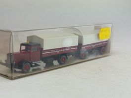 GB2- Wiking Hanomag Pritschenlastzug Stückgut Verkehr