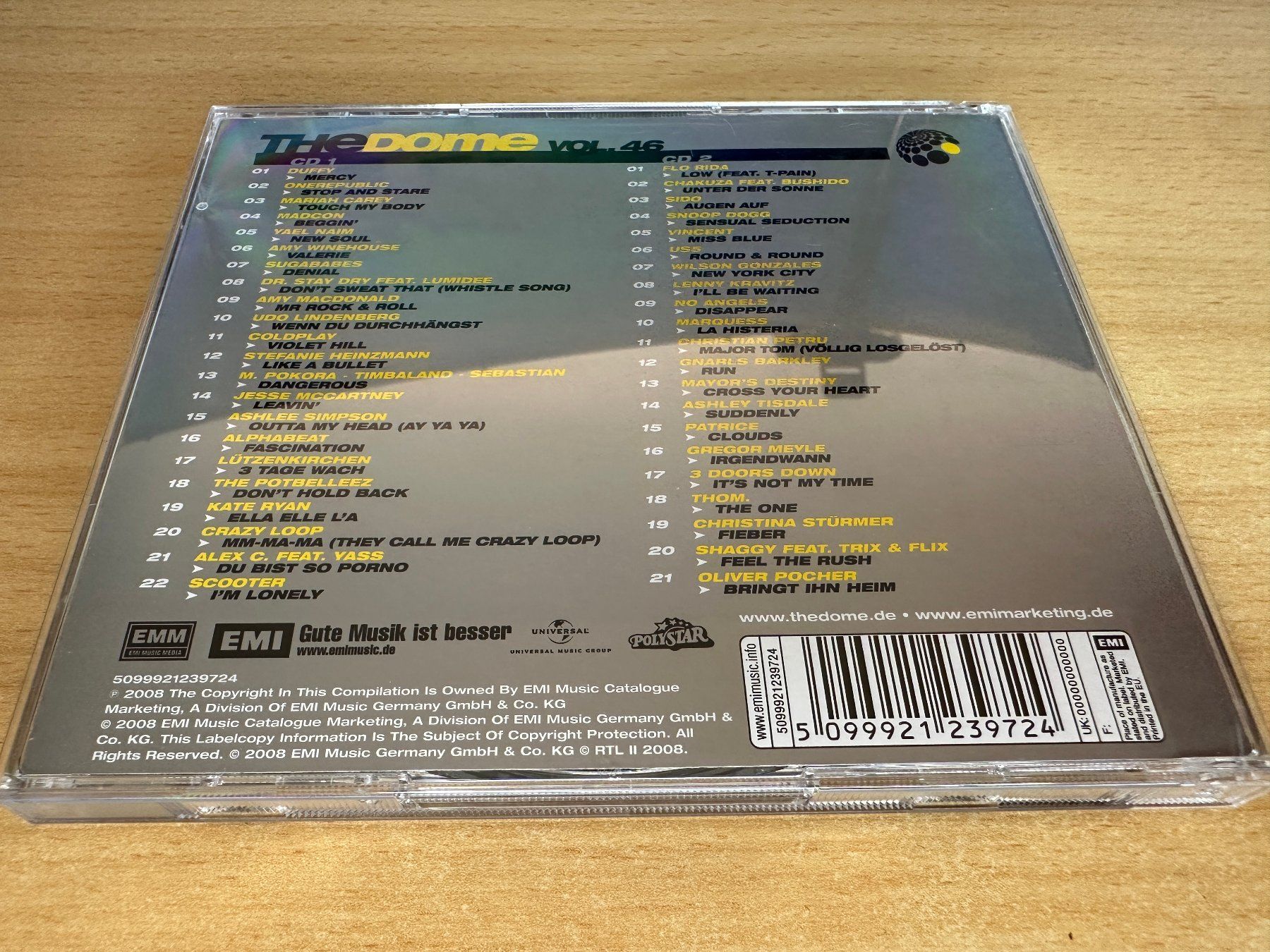 CD: Various – The Dome Vol. 46 - 2 CD – Usato da Rikon im Tösstal venduto da Alpenmutz 1
