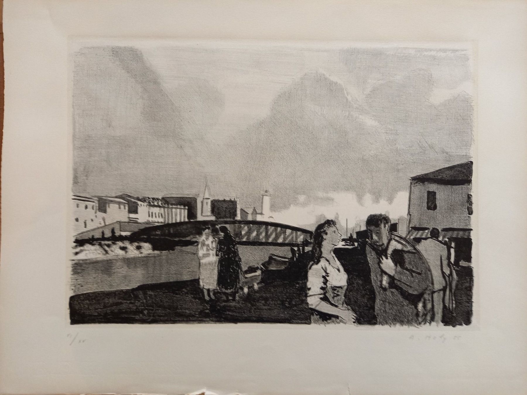 Grafica & Litografie: cartable original avec 5 lithos num. VI/XV – Usato da Lausanne venduto da leneko 5