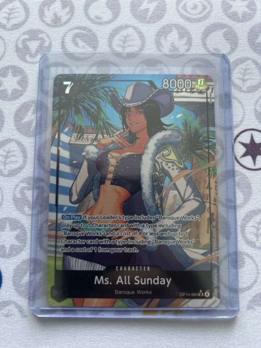Bandai Sammelbilder & Trading cards: Ms. All Sunday OP14-084 – Neu (gemäss Beschreibung) aus Zürich von AinzCHF