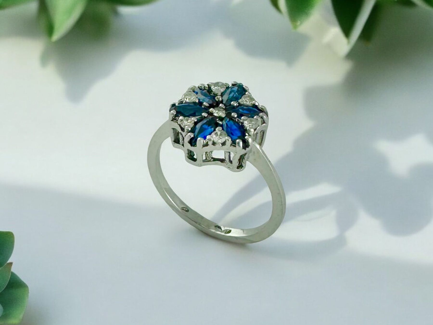Anelli: Saphir - Diamant - Ring, Wien – Usato da Zuzwil SG venduto da artimmo 2