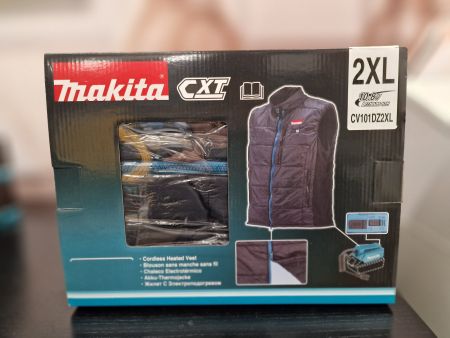 Makita Akku-Thermoweste CXT 12 V max. – 3 Heizstufen – NEU