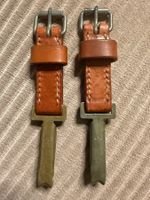 2 Lederriemen mit Haken Schweizer Armee