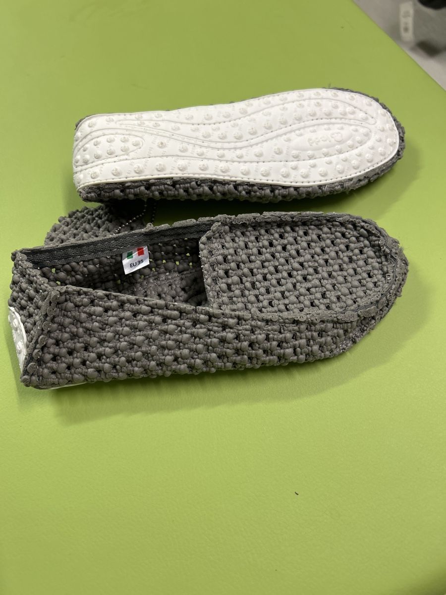 Herrenschuhe: Le DD Planet Mocassin EU 35 grau neu – Neu (gemäss Beschreibung) aus Ipsach von Andyj 1