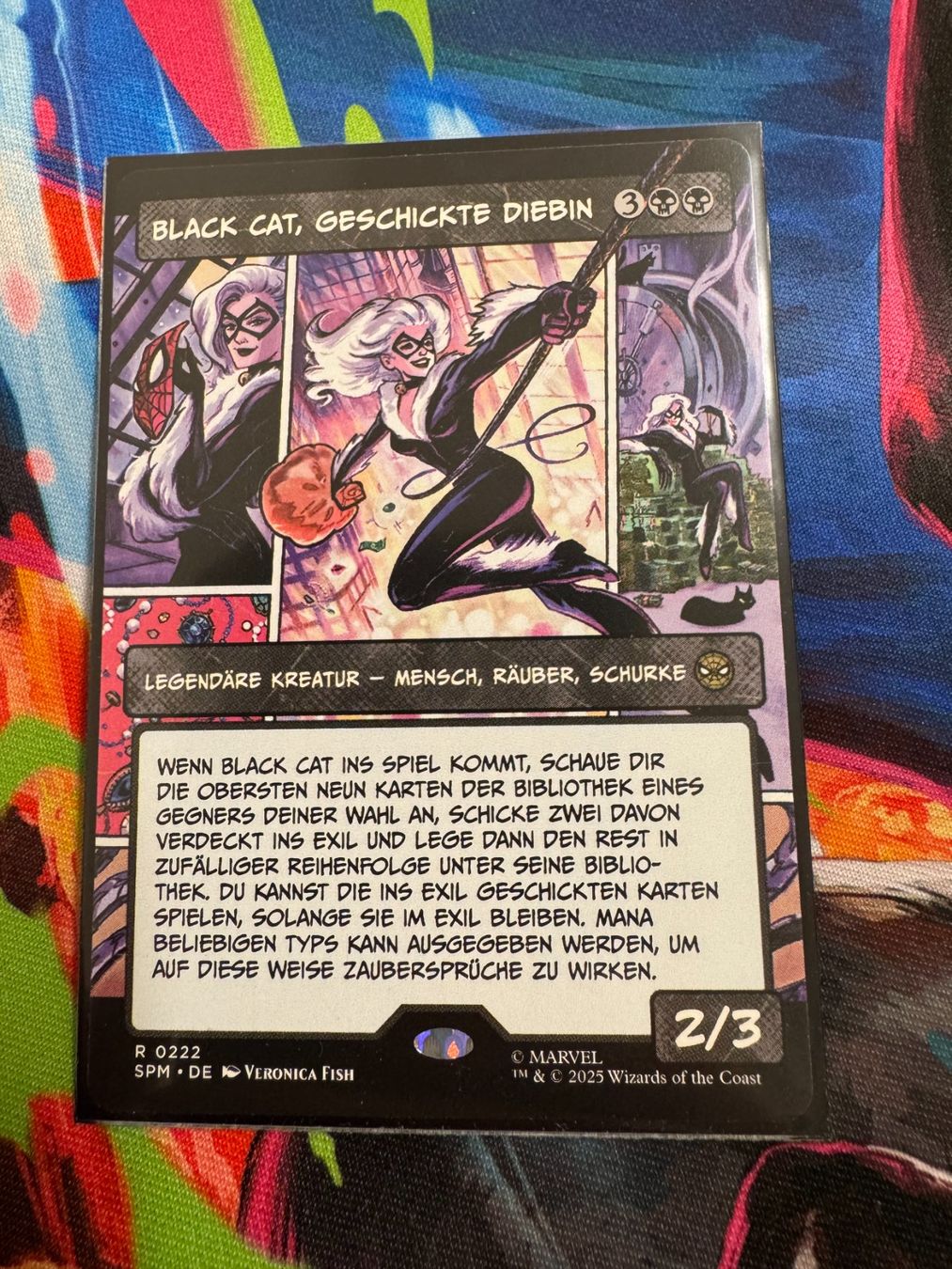 Magic The Gathering Carte collezionabili: Black Cat, geschickte Diebin - Marvel's Spider-Man - Magic – Nuovo (secondo la descrizione) da Bülach venduto da Pfrenzel