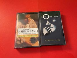2er Set Musikkassetten: José Feliciano & Roy Orbison