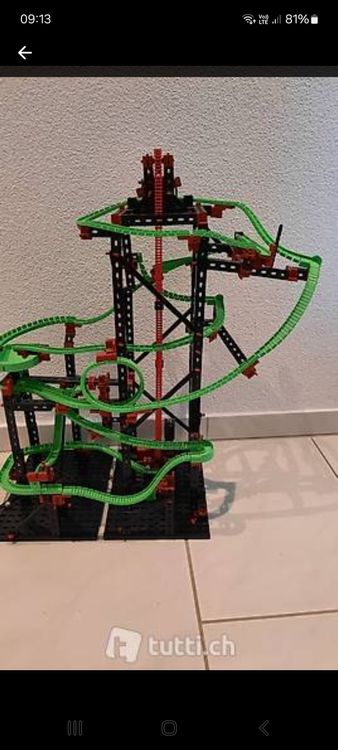 Fischertechnik Dynamic L2 + LED Set – Kugelbahn Baukasten Mit Lichteffekten, Für Kinder Ab 7 Jahren