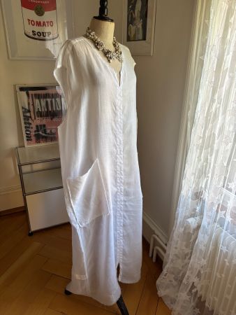 Kristensen du Nord Kleid,neu, 100% Ramie,3= 38-42, Np:779.-