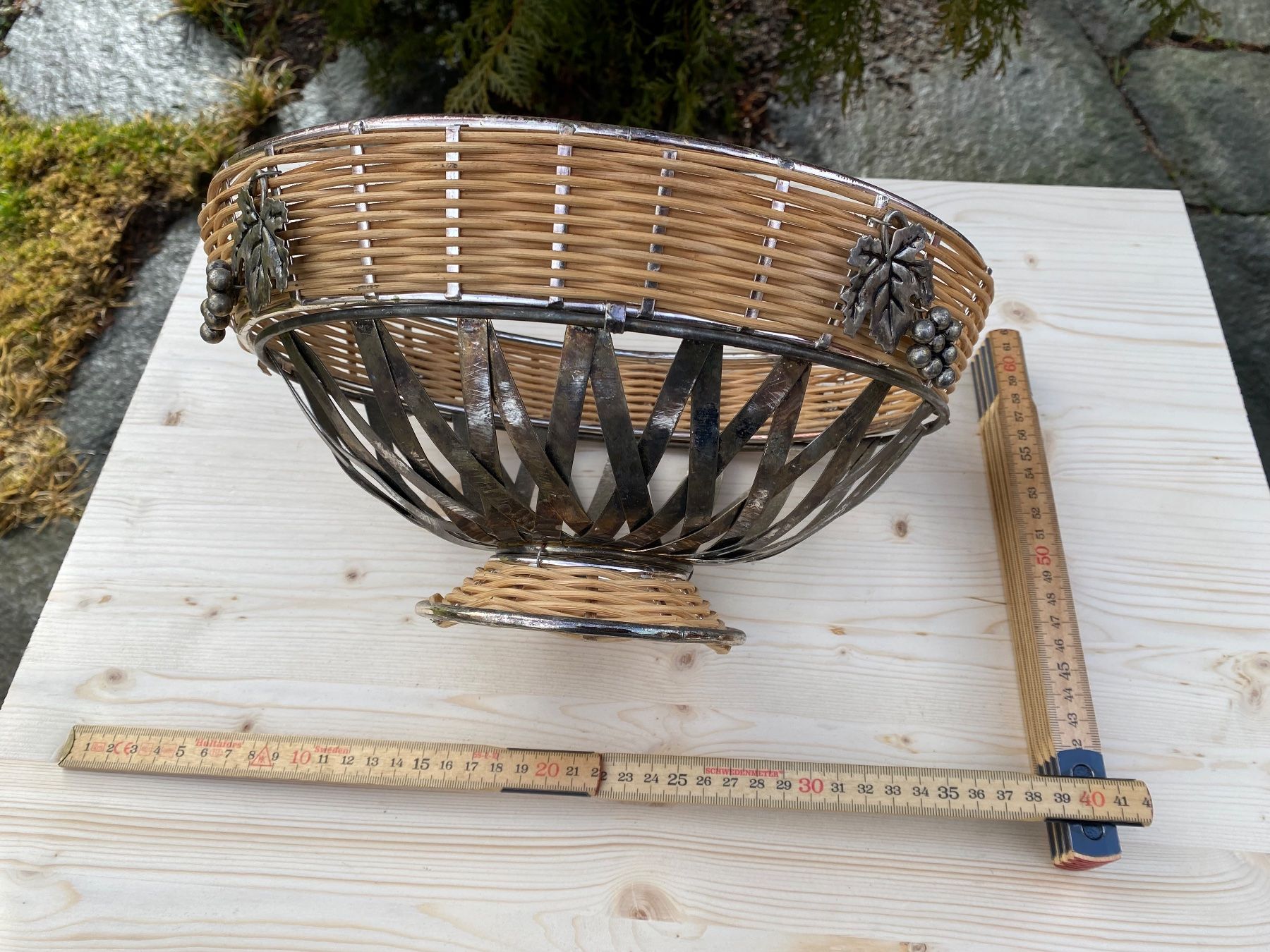 Coupes: schöne Vintage Früchteschale – D'occasion à Feldbach par Olive1 9