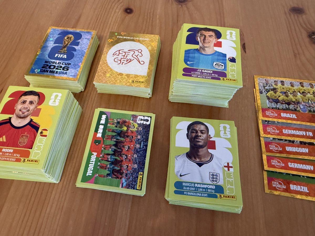 Panini Carte collezionabili: 475 VERSCHIEDENE PANINI STICKER - WM 2026  – Nuovo (secondo la descrizione) da Böckten venduto da Verkaufen1985 1