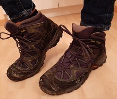 SALOMON Wanderschuhe Schuhe Trekkingschuhe Bergschuh GoreTex