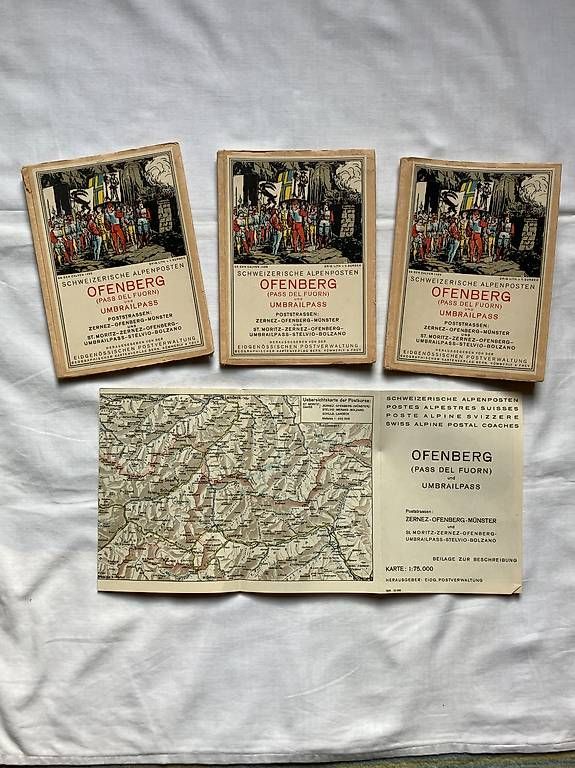 Libri: Offenberg Umbrailpass Schweizerische Alpenposten – Usato da Chernex venduto da Nouveaunom