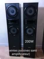 Paire d'enceintes Fenton SHF700B, 200W -