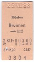 Billette Flüelen - Brunnen