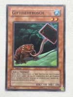 Yu-Gi-Oh! Karte Giftziehfrosch - Selten, Top Zustand!