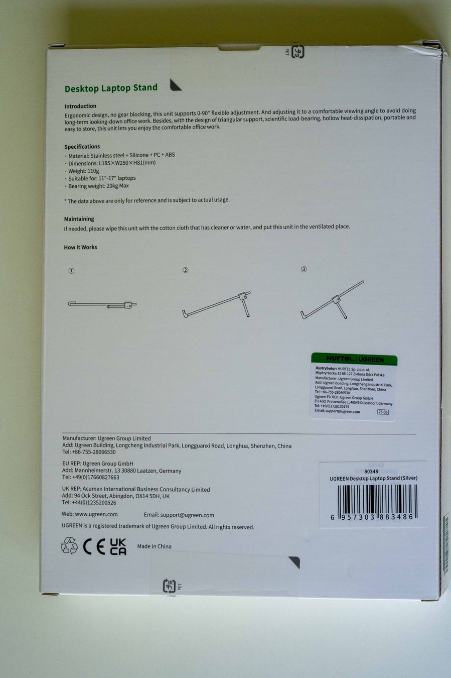 Racks & Cavalletti: Ständer für Laptop – Usato da Schwerzenbach venduto da floridan 2