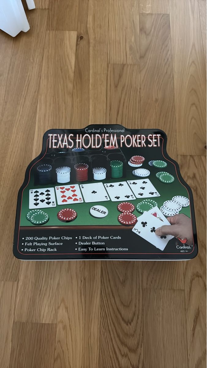 Cardinal Giochi: Texas Hold'em Poker Set – Usato da Liestal venduto da S3ri