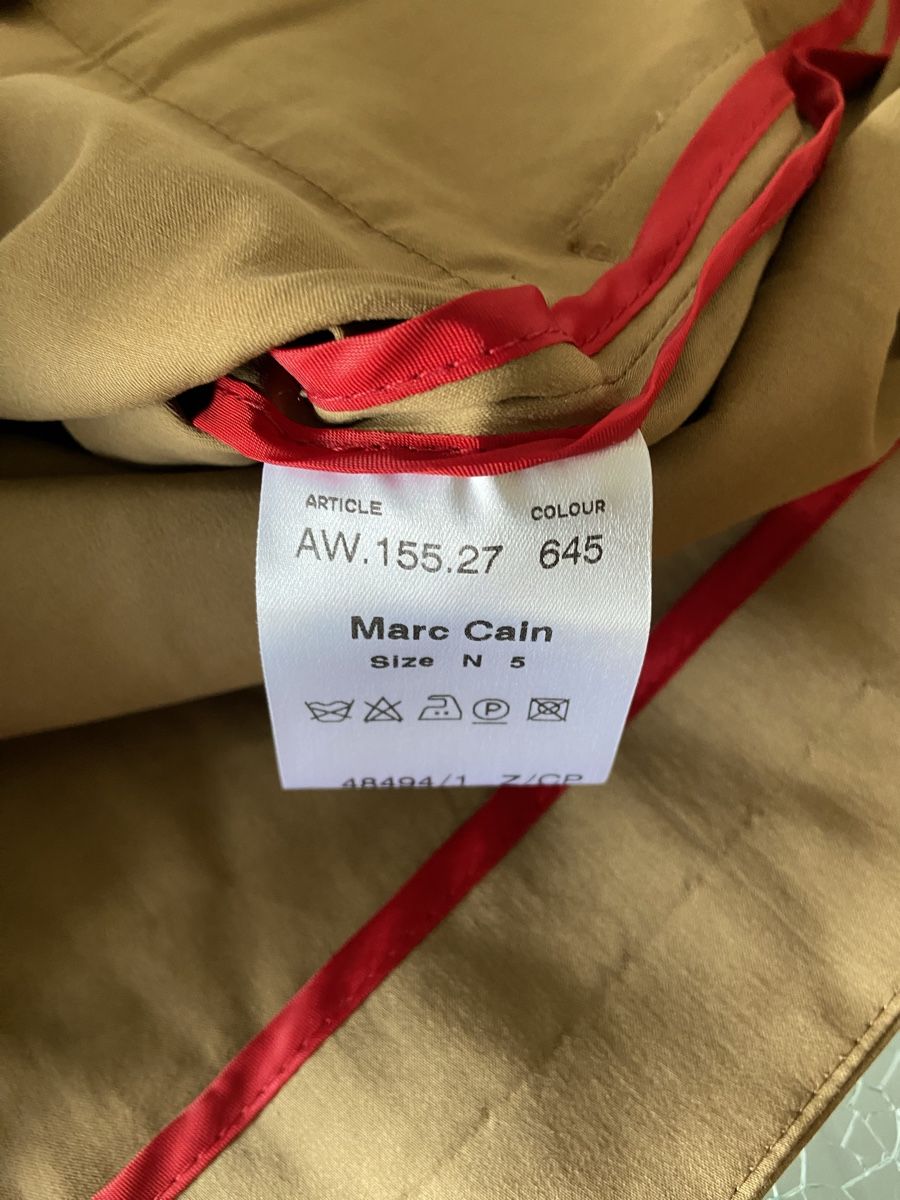 Marc Cain Giacche: Neue MARCCAIN beige Jacke Gr. 5 – Nuovo (secondo la descrizione) da Oftringen venduto da andrax 5