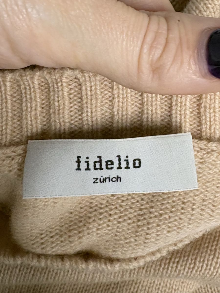 Fidelio Pullover & Sweatshirts: Fidelio Zürich Kaschmirpullover Gr. S beige Pullover Merino – Neu (gemäss Beschreibung) aus Regensdorf von secondchancefashion 3