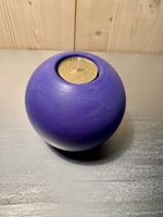 Kerzenhalter Kugelform violett
